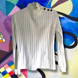 PRANA Brand Sweater || white || Medium
